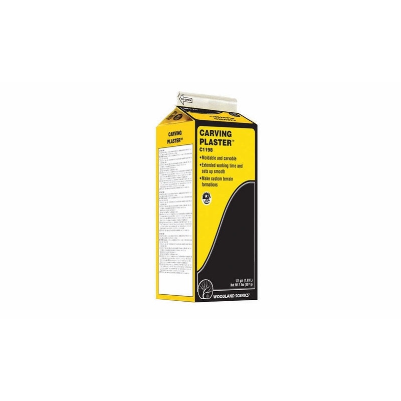 Woodland Scenics Carving Plaster 1/2 Gal
