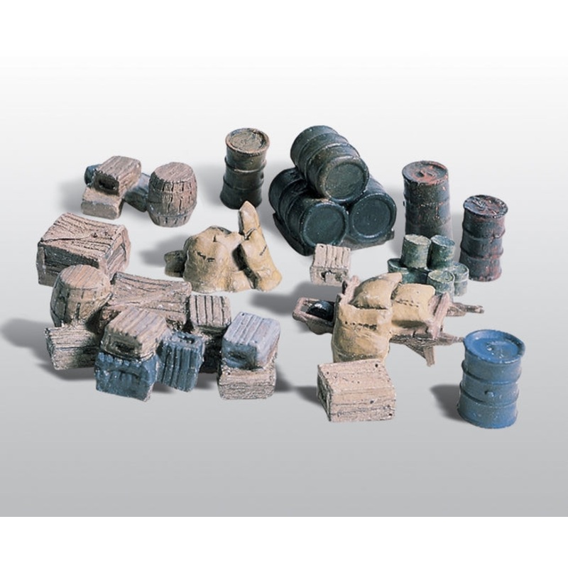 Woodland Scenics Crates-Barrels-Sacks ScDetls