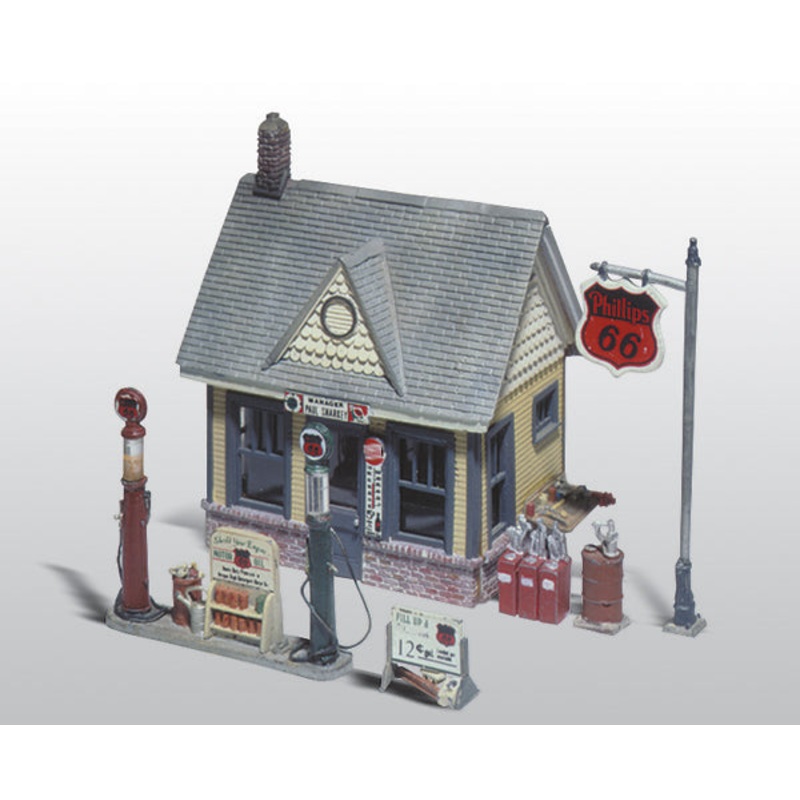 Woodland Scenics Gas Station Sc Details