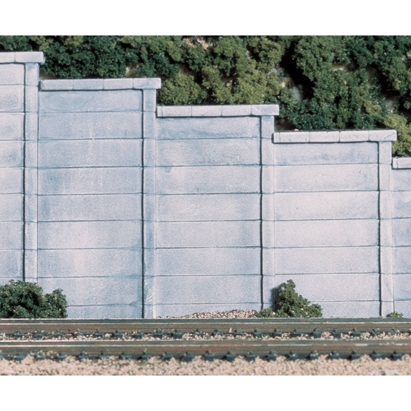 Woodland Scenics Ho Retain Wall Concrete3Ea