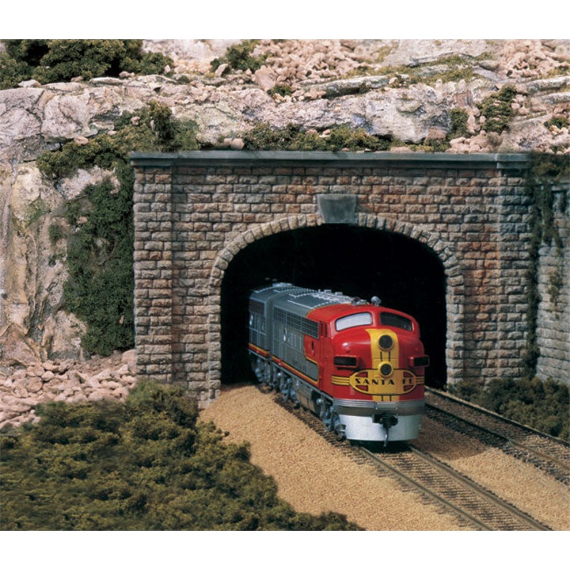 Woodland Scenics Ho Tunnel Port Cut StnDbl 1Ea
