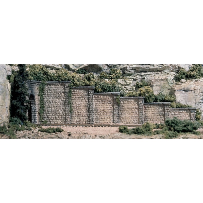 Woodland Scenics N Retain Wall Cut Stone6 Ea