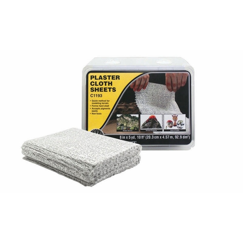 Woodland Scenics Plaster Cloth 30 8Inx12In Sheets