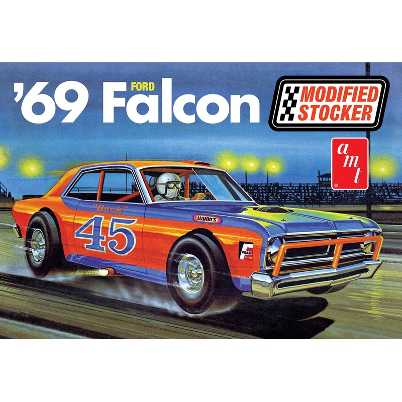 AMT 1:25 1969 Ford Falcon Modified Stocker