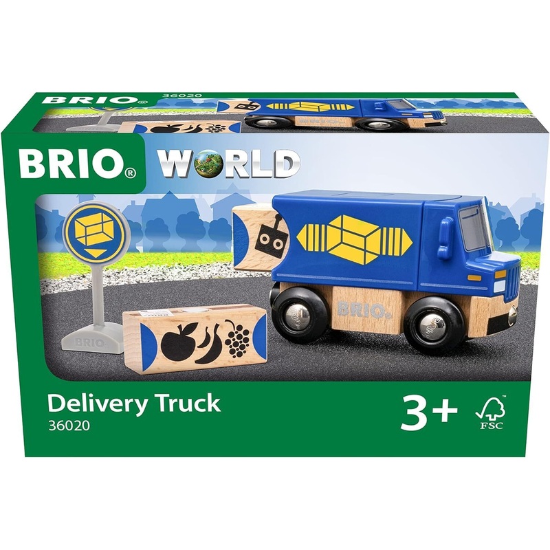 BRIO Delivery Truck 5 pieces