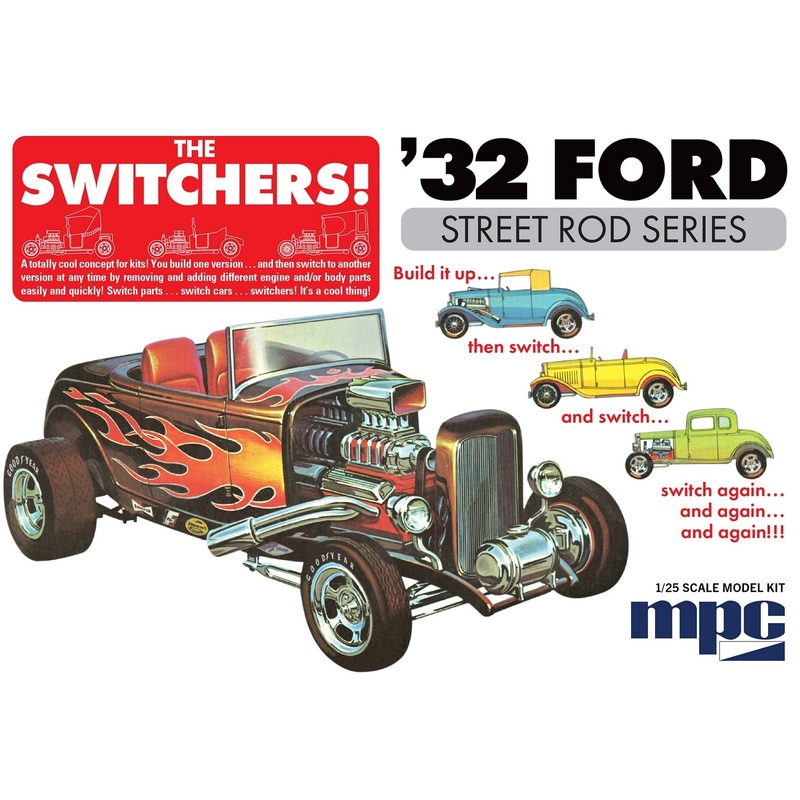 MPC 1:25 1932 Ford Switchers Roadster/Coupe