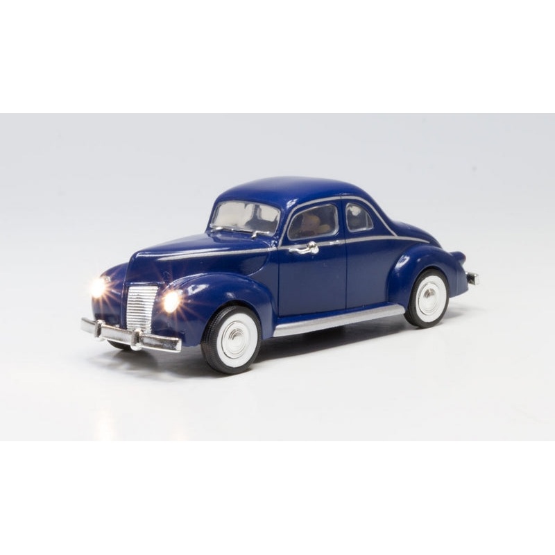Woodland Scenics O Blue Coupe