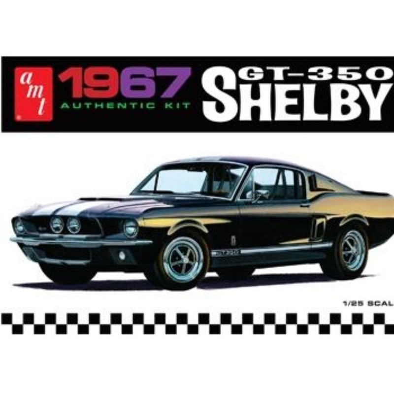 AMT 1:25 1967 Shelby Gt350 – Black