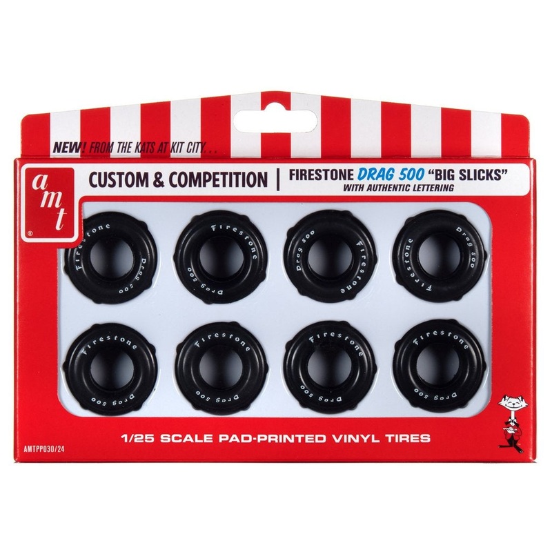 AMT 1:25 Firestone Drag 500 Big Slicks Parts Pack