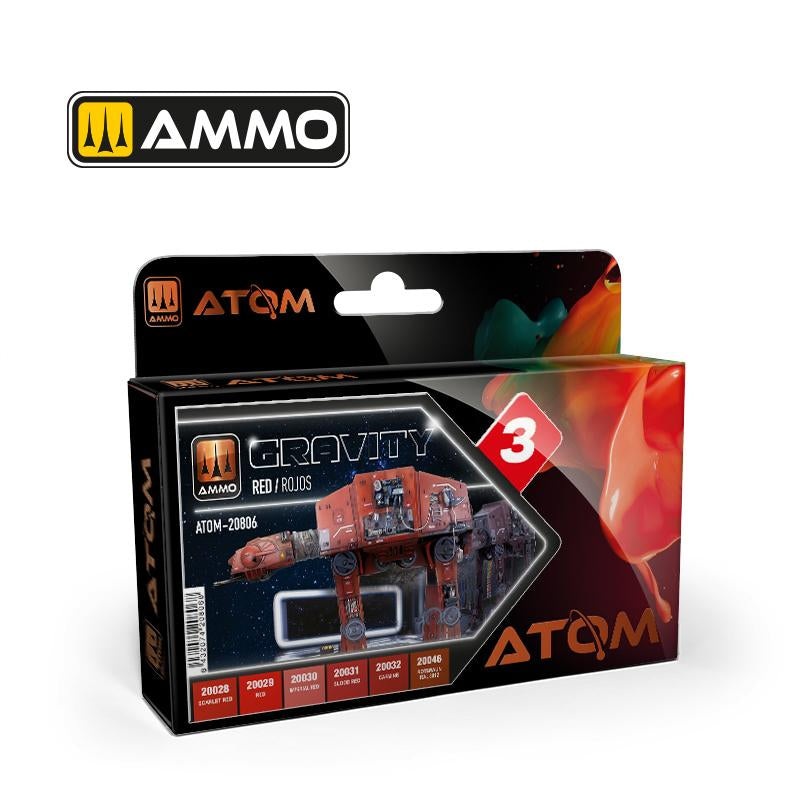 ATOM Gravity Set 3 – Red