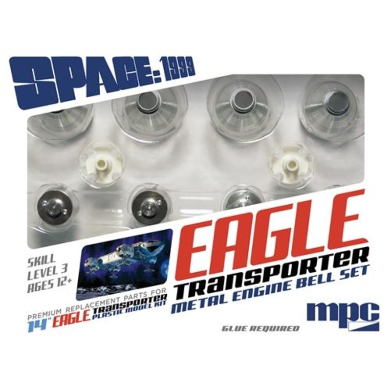 MPC Space: 1999 Metal Engine Bell Set For MPC913   *K