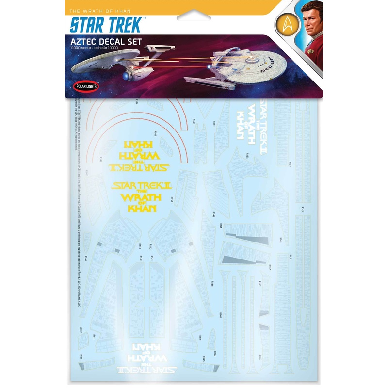 Polar Lights 1:1000 Star Trek Aztec Decal Set