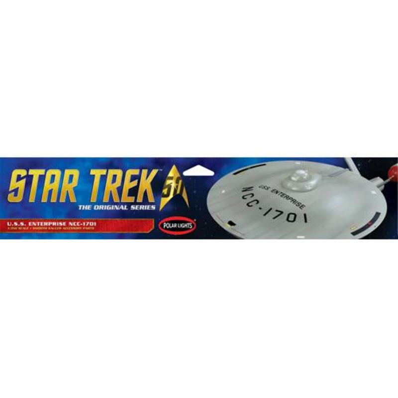Polar Lights 1:350 Star Trek Tos Uss Enterprise Smooth Saucer