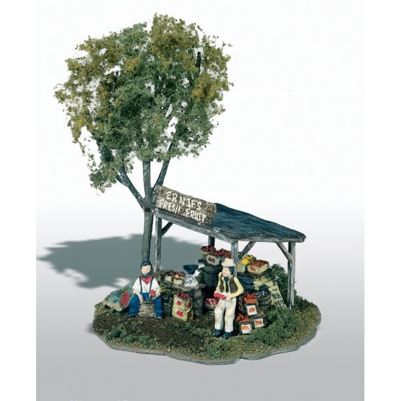 Woodland Scenics Ernie’S Fruit Stand Mini-Scene