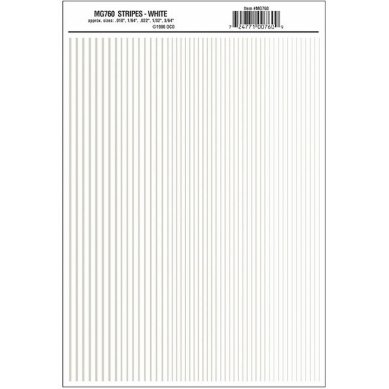 Woodland Scenics Stripes White Dt