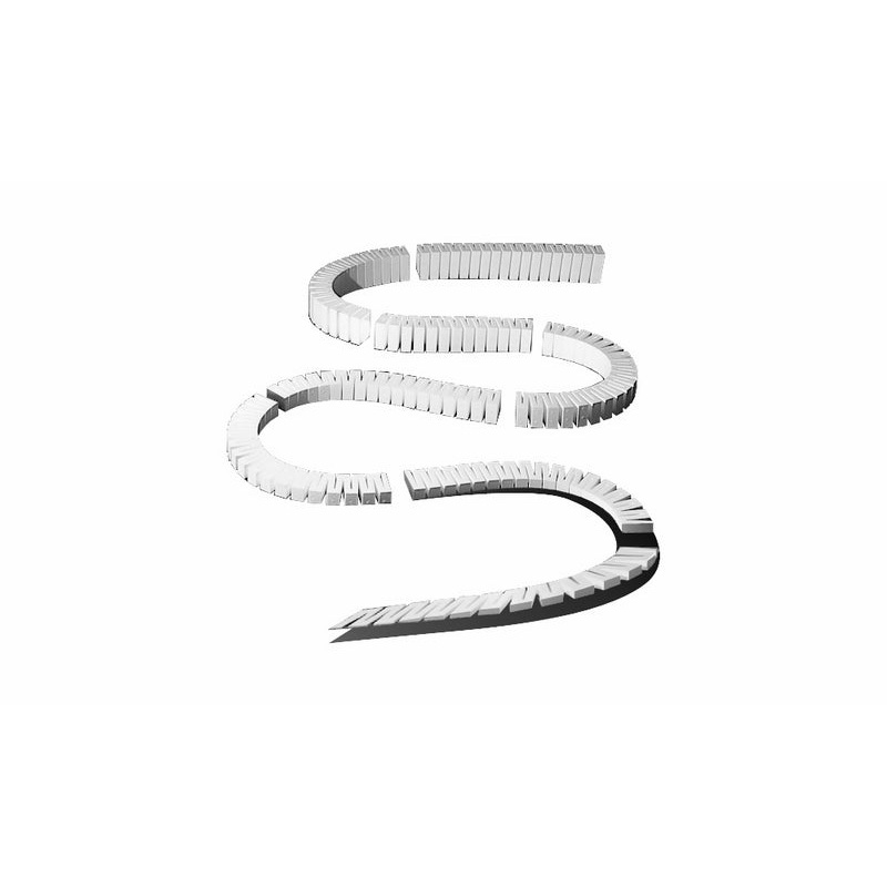 Woodland Scenics 2% Incline-8/Pkg (0-4InIn 16′)