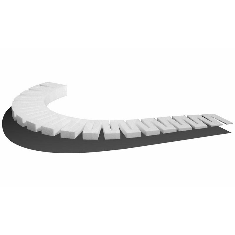 Woodland Scenics 2% Incline Starter-8/Pkg 1/2In