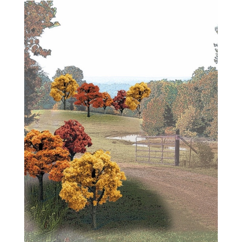 Woodland Scenics 2In – 3In Rm Real FallDecid 23/Pk