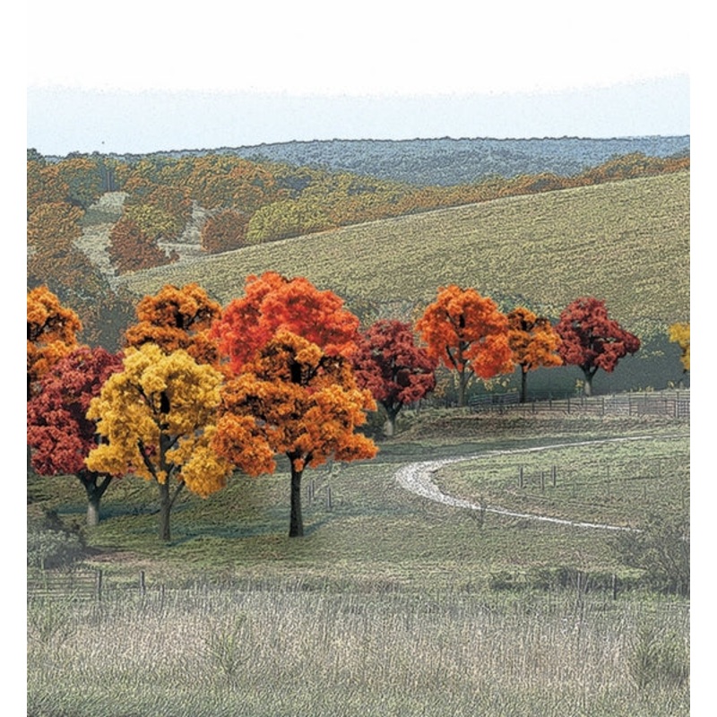 Woodland Scenics 3/4In – 2In Rm Real Fall Decid 38/Pk