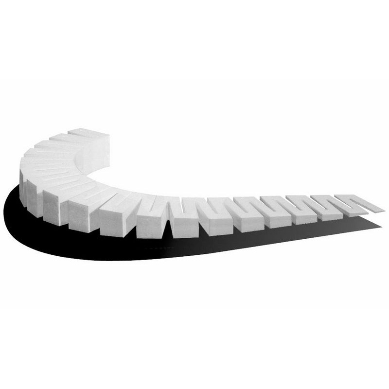 Woodland Scenics 3% Incline Starter-6/Pk3/4Inea