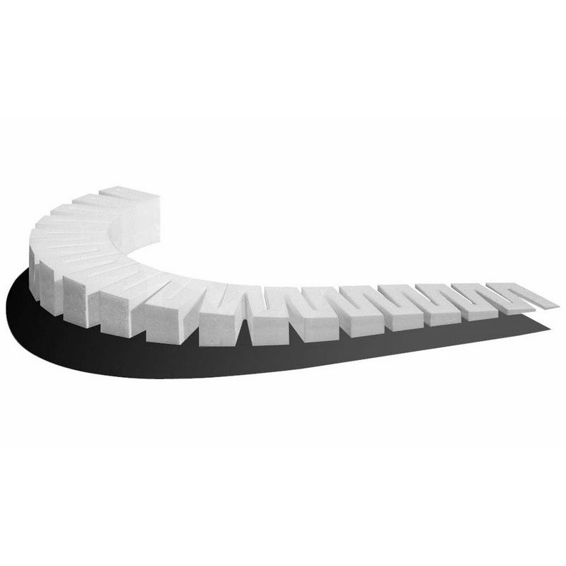 Woodland Scenics 4% Incline Starter-4/Pkg 1In Ea