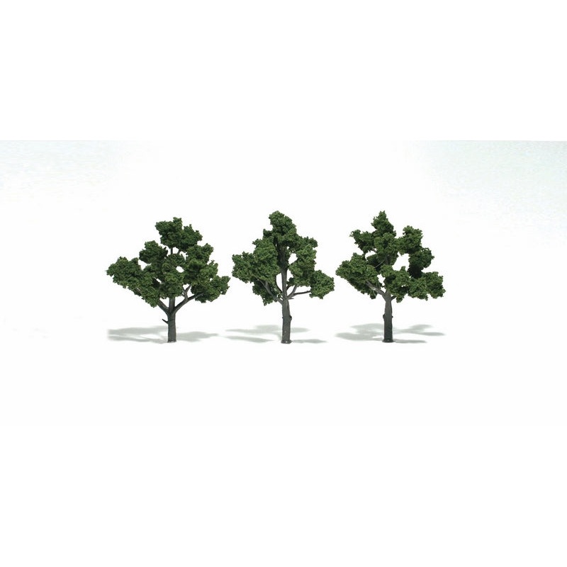 Woodland Scenics 4In – 5In Rm Real Med Gr 3/Pk
