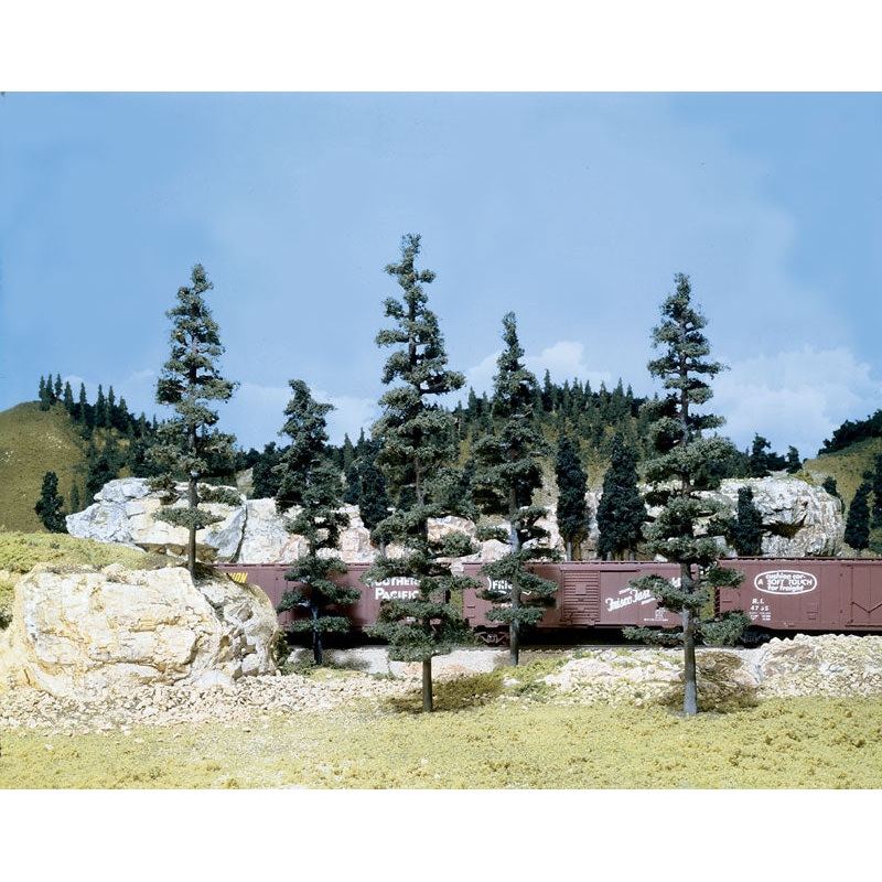 Woodland Scenics 6-9In Pine Trees 5/Kit*