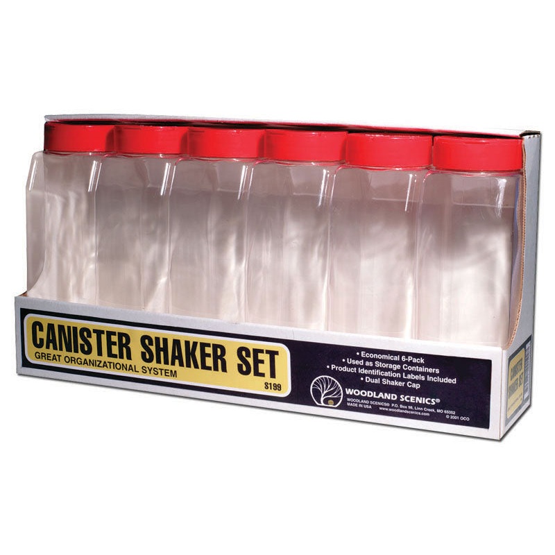 Woodland Scenics Canister Shaker Set