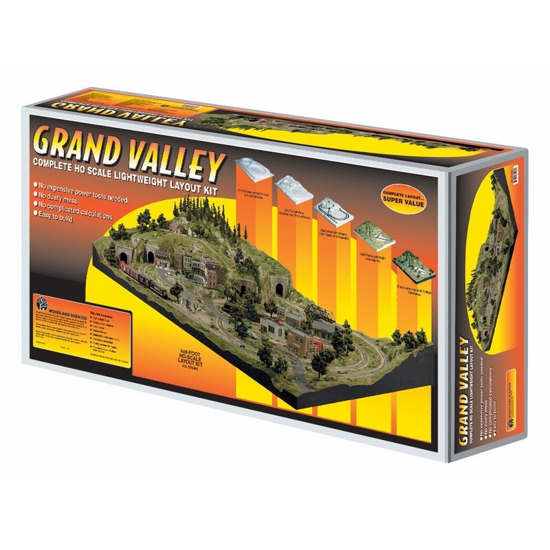 Woodland Scenics Grand Valley Ho LayoutKit