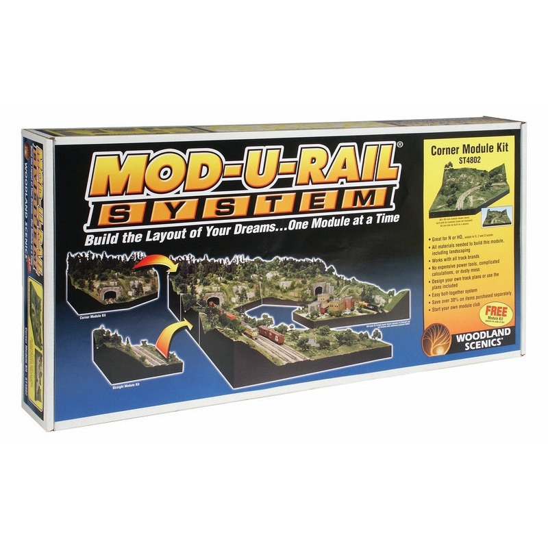 Woodland Scenics Mod-U-Rail Corner Module