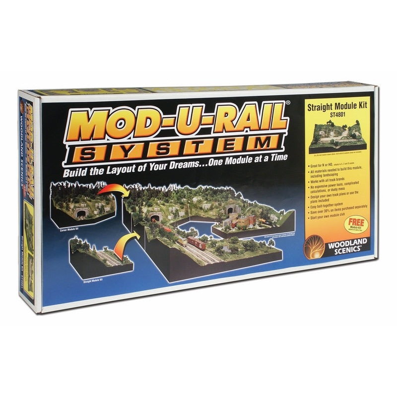 Woodland Scenics Mod-U-Rail Straight Module