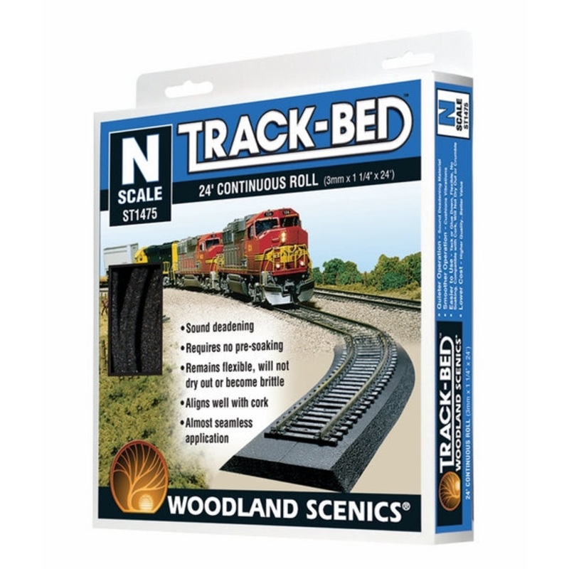 Woodland Scenics N Trackbed Roll 24′