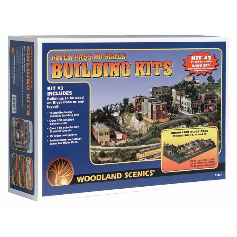 Woodland Scenics River Pass Ho BuildingKit