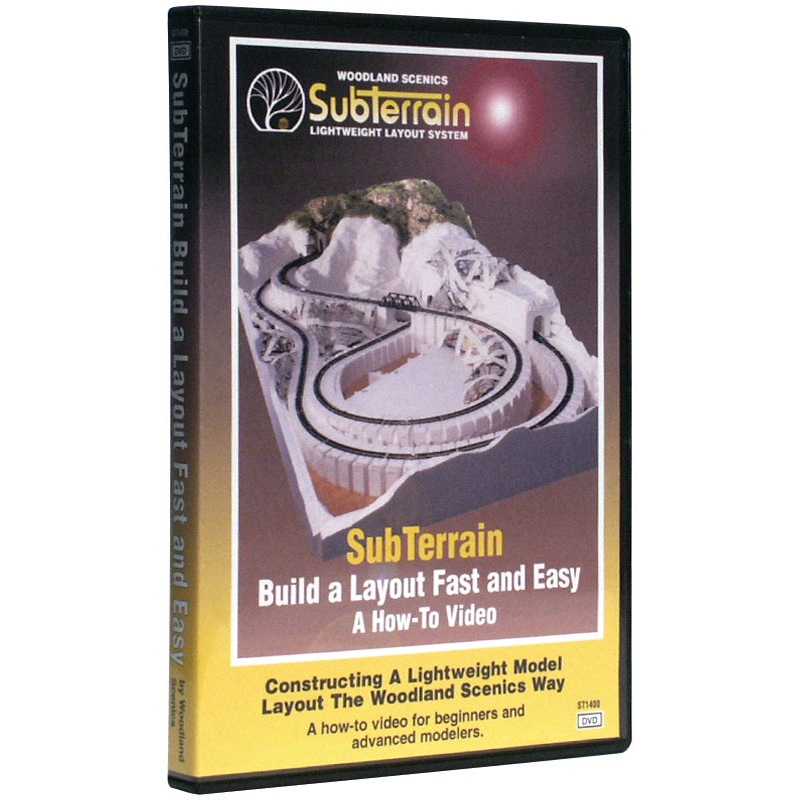 Woodland Scenics Subterrain Video Dvd *