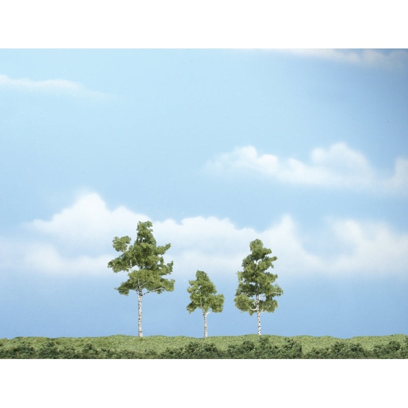 Woodland Scenics 1 1/2In – 3In Prem Paper Birch 3/Pk