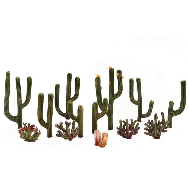 Woodland Scenics 1/2In – 2 1/2In CactusPlants 13/Pk *