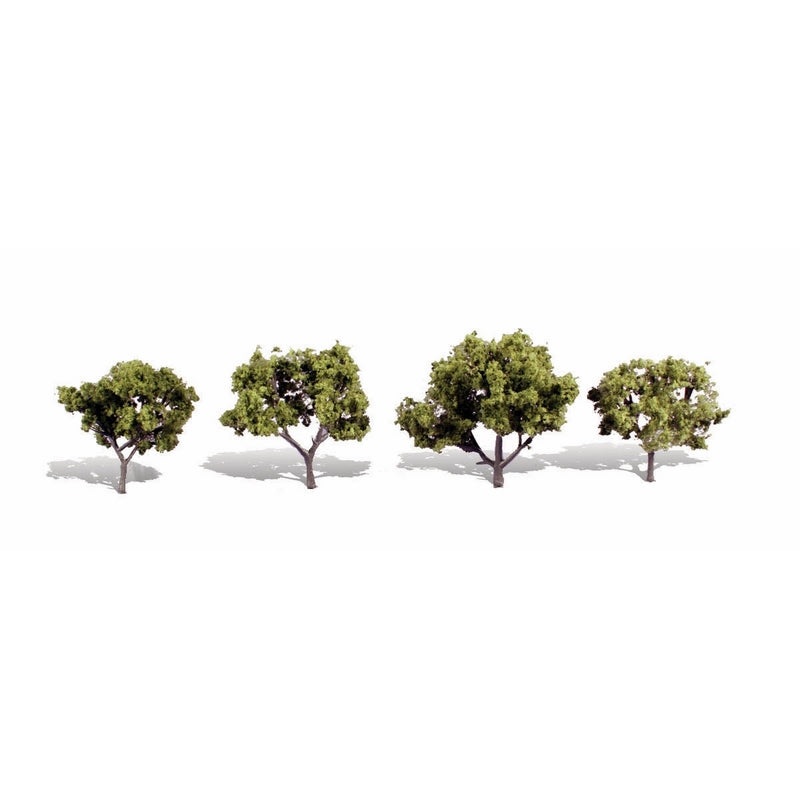 Woodland Scenics 2In – 3In Early Light 4/Pk