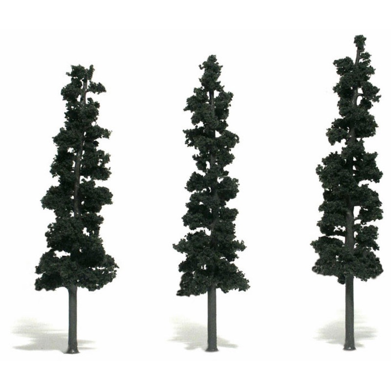 Woodland Scenics 7In – 8In Rm Real Pine3/Pk *