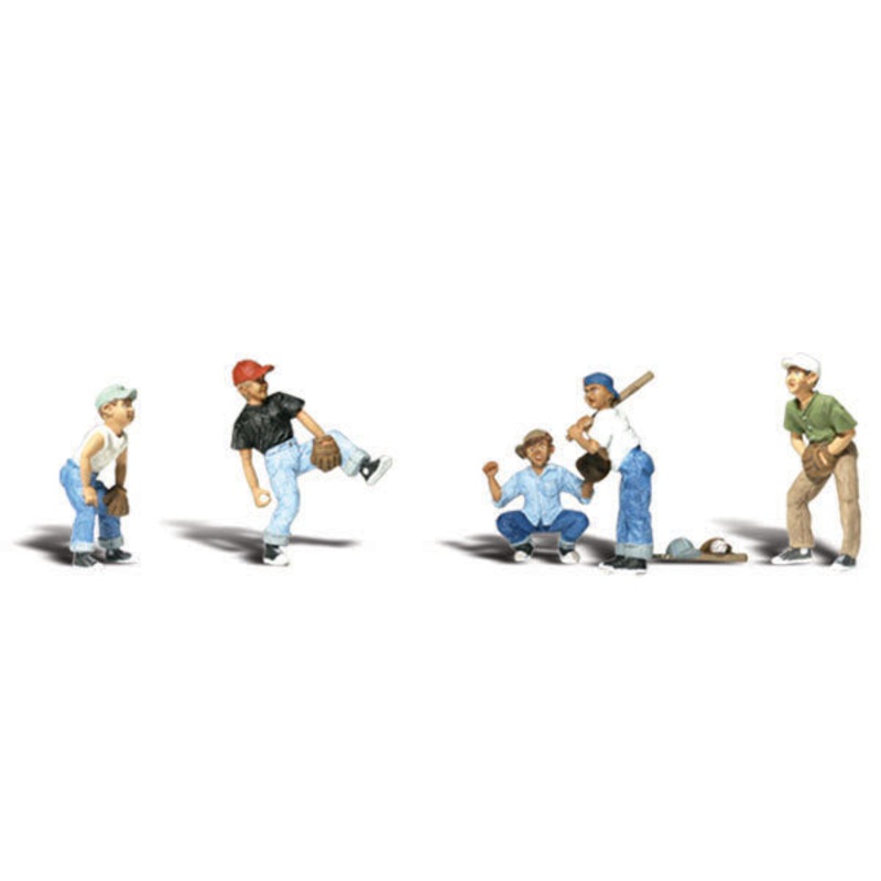Woodland Scenics N Baseball Players I