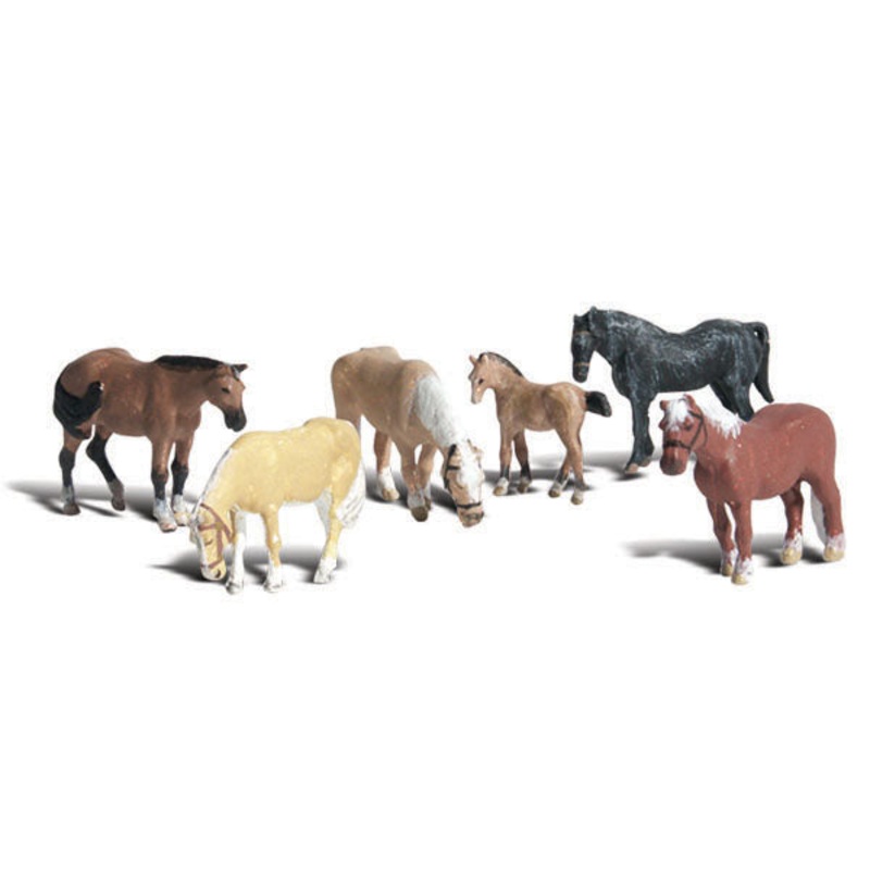 Woodland Scenics N Farm Horses
