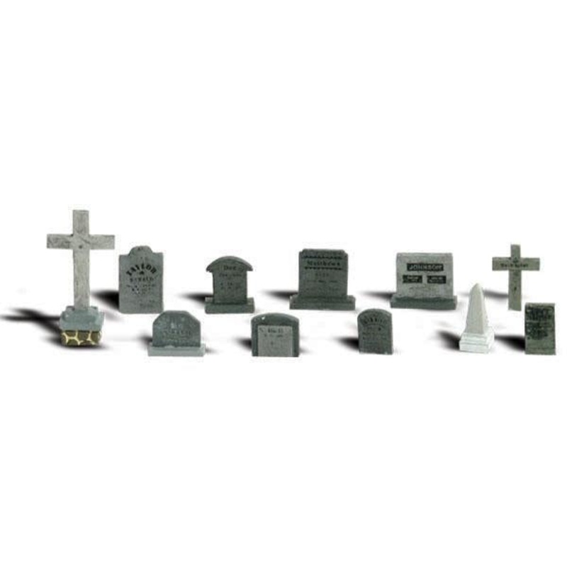 Woodland Scenics N Tombstones