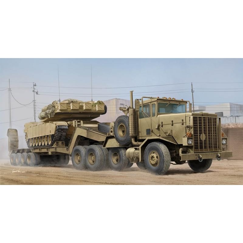 Hobbyboss 1:35 M911 C-Het W/M747 Heavy Equipment Semi Trailer