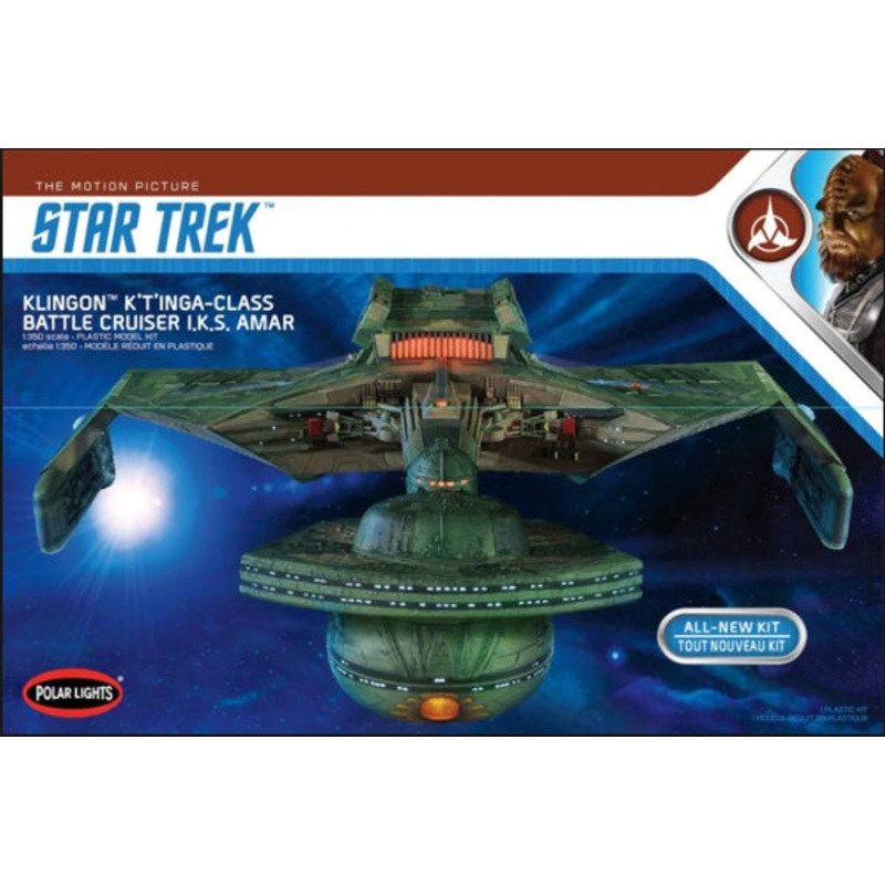 Polar Lights 1:350 Star Trek Klingon K’T’Inga