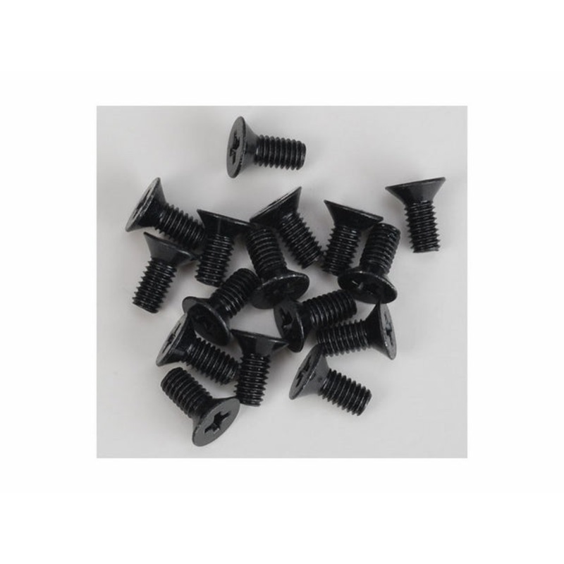 DHK Hobby Flathead Screw (Km2.6X6Mm) (16)