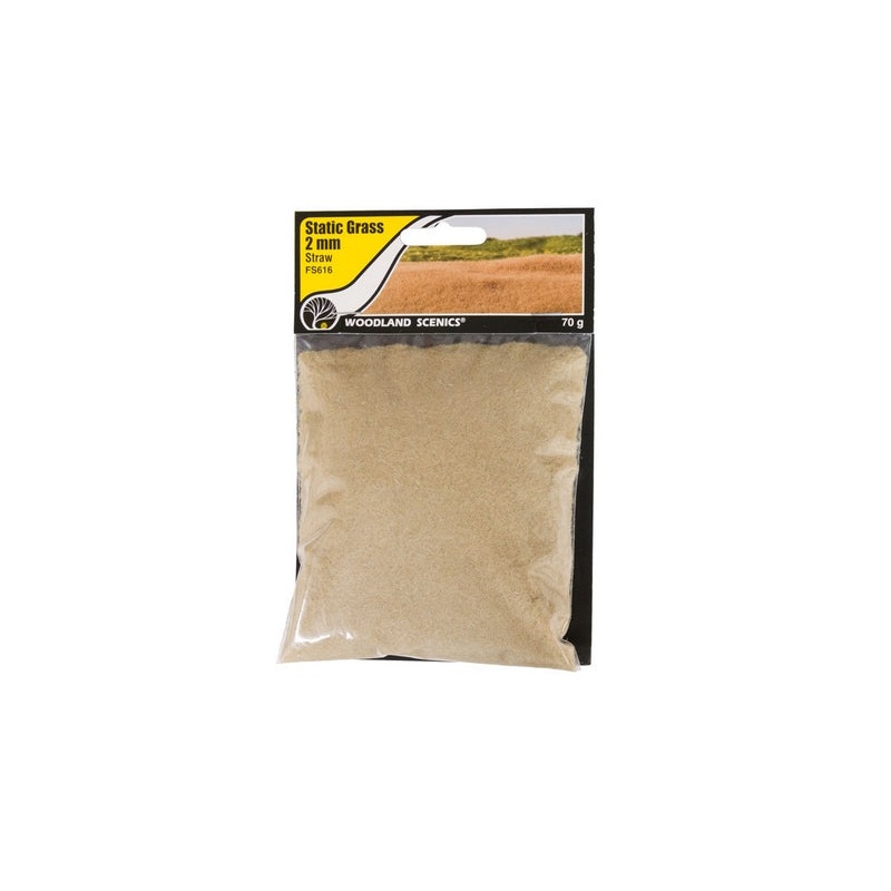 Woodland Scenics 2mm Static Grass Straw