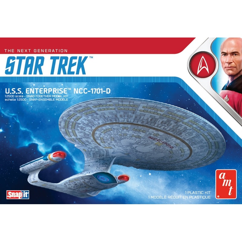AMT 1:2500 Star Trek U.S.S. Enterprise-D(Sn
