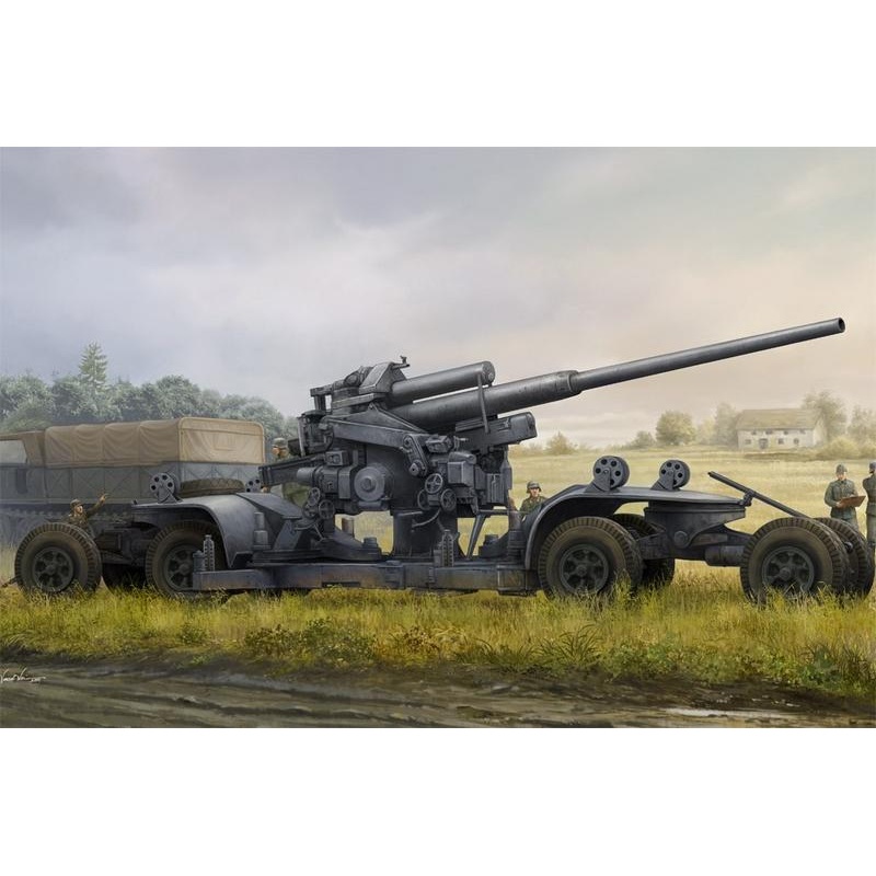 Hobbyboss 1:35 German 12.8Cm Flak 40