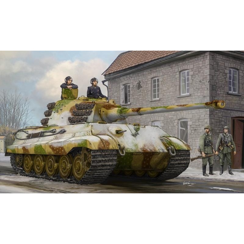 Hobbyboss 1:35 Pz.Kpfw Vi Sd.Kfz 182 Tiger II FEb 1945 Henschel Prod