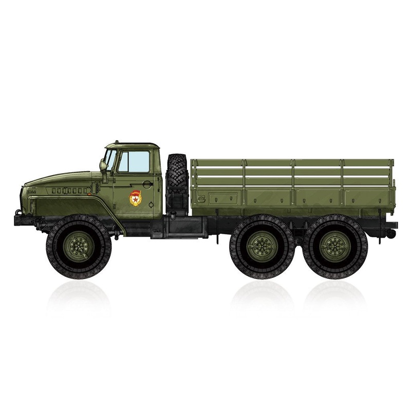 Hobbyboss 1:72 Russian Ural-4320 Truck