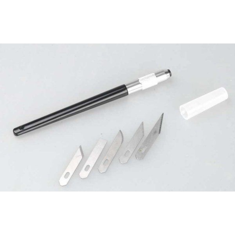 Master Tools Hobby Design Knife 5 BladesTrim, Carve, Deburr and Cut